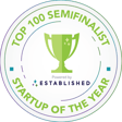 Top 100 Semifinalist - Round Badge - Light
